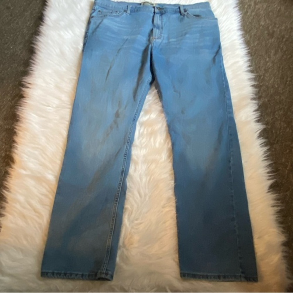 Wrangler‎ Authentics Jeans Mens Size 38X30 Light Wash Work Wear